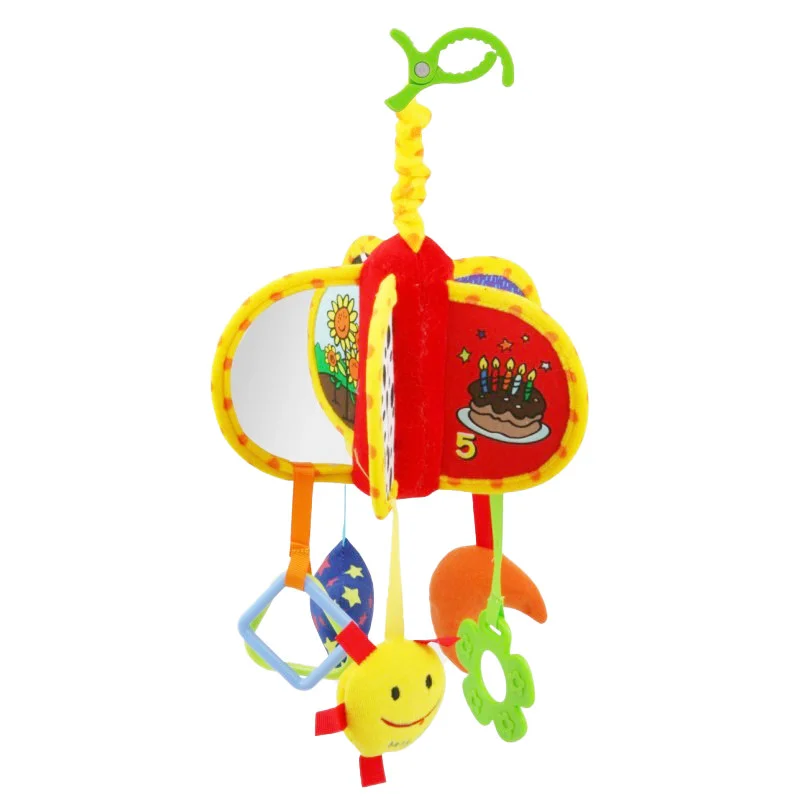 Розвиваюча м'яка Книжка Baby Mix TE-8290 із дзеркальцем