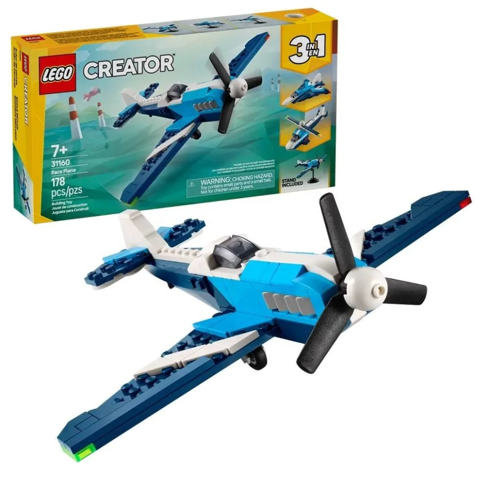 Конструктор Авиация: спортивный самолет LEGO 31160, 178 деталей