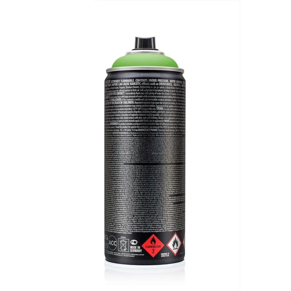 Аэрозольная краска Montana Black P6000 264429 Зеленый (Power Green) 400 мл