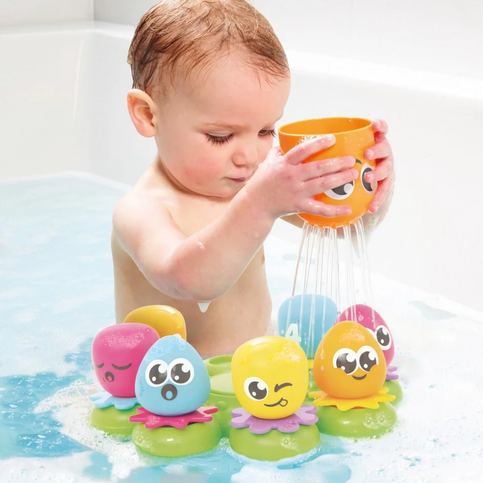 Игрушка для ванной Осьминоги Toomies E2756 с цифрами