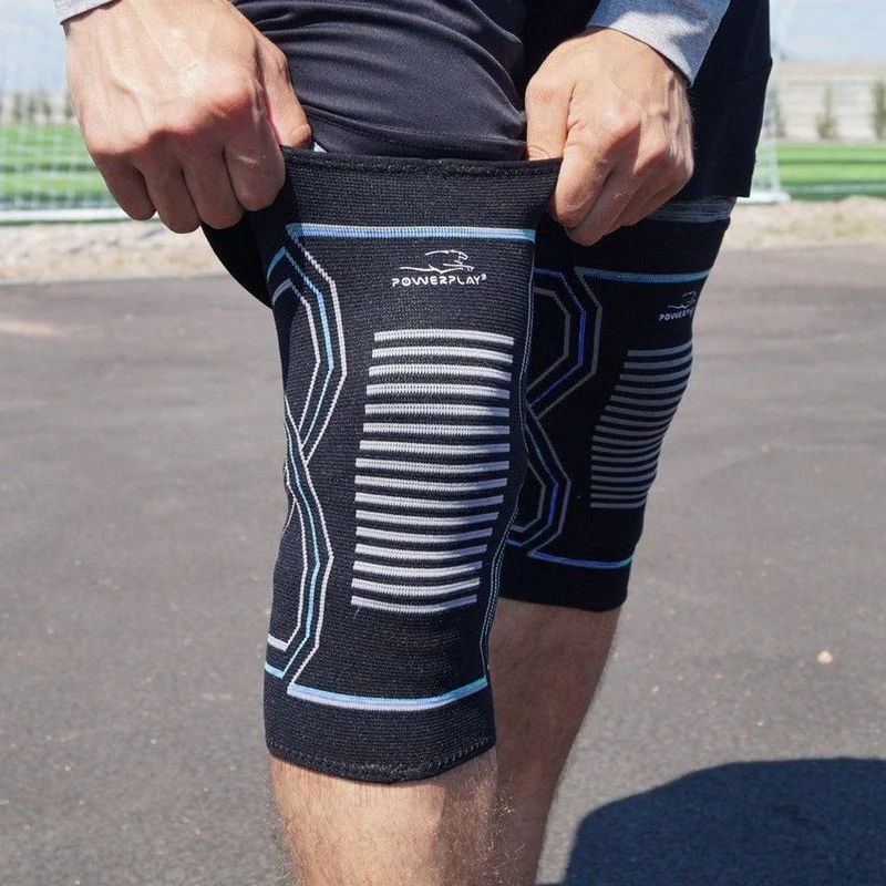 Наколінники спортивні PP-4099 Knee Support PowerPlay PP_4099_S/M_Bl/Blue, S/M