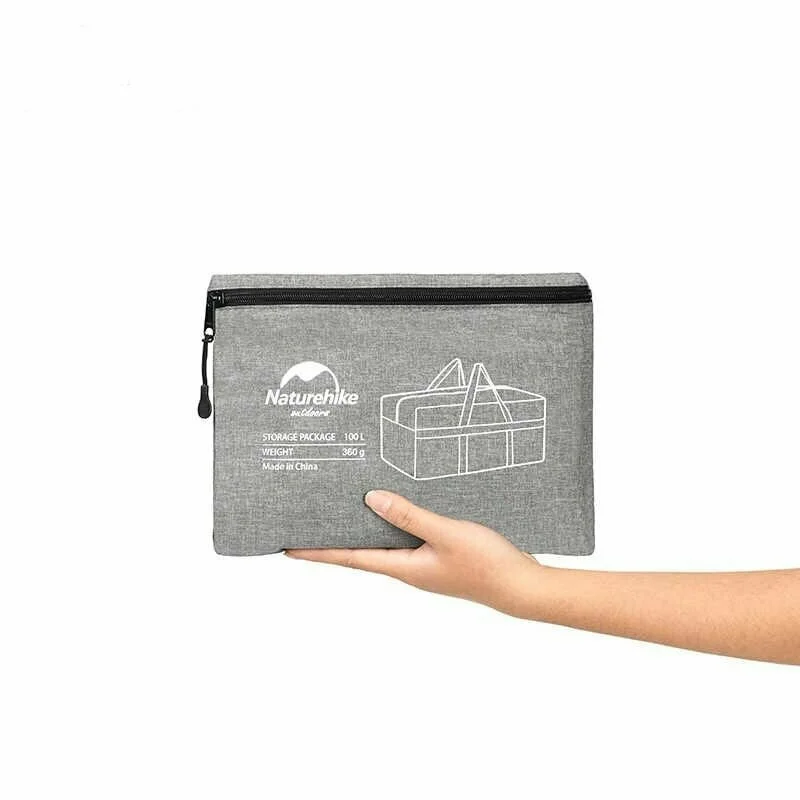 Сумка для зберігання портативна Naturehike NH17S021-L 6927595724903 темно-сірий 100 л