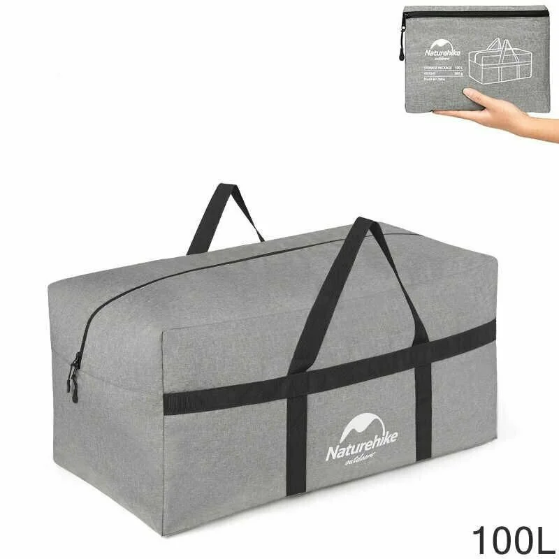 Сумка для зберігання портативна Naturehike NH17S021-L 6927595724903 темно-сірий 100 л