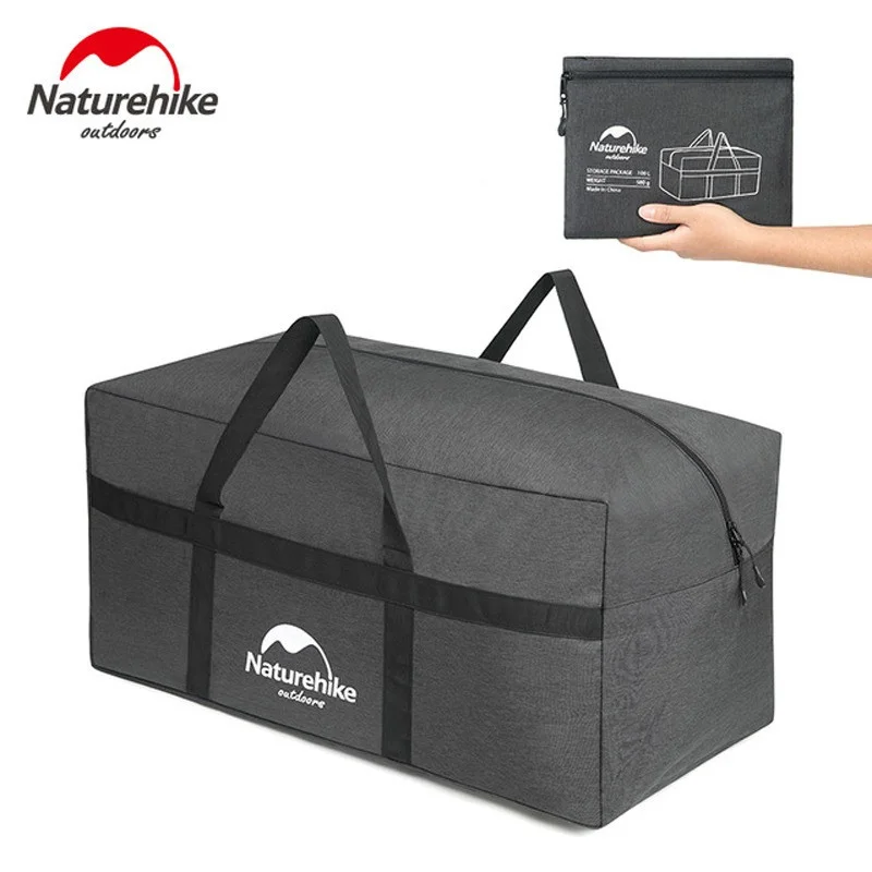 Сумка для зберігання портативна Naturehike NH17S021-L 6927595724903 темно-сірий 100 л