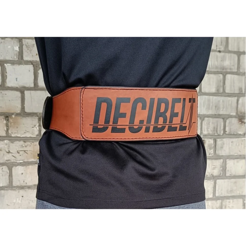 Пояс атлетичний DeciBelt EasyFit EFTB-BRM коричневий M