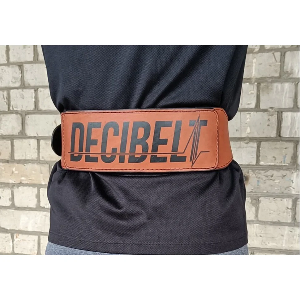 Пояс атлетичний DeciBelt EasyFit EFTB-BRM коричневий M