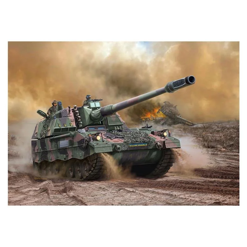Збірна модель-копія САУ Panzerhaubitze 2000 Revell RVL-03347 рівень 4 масштаб 1:72