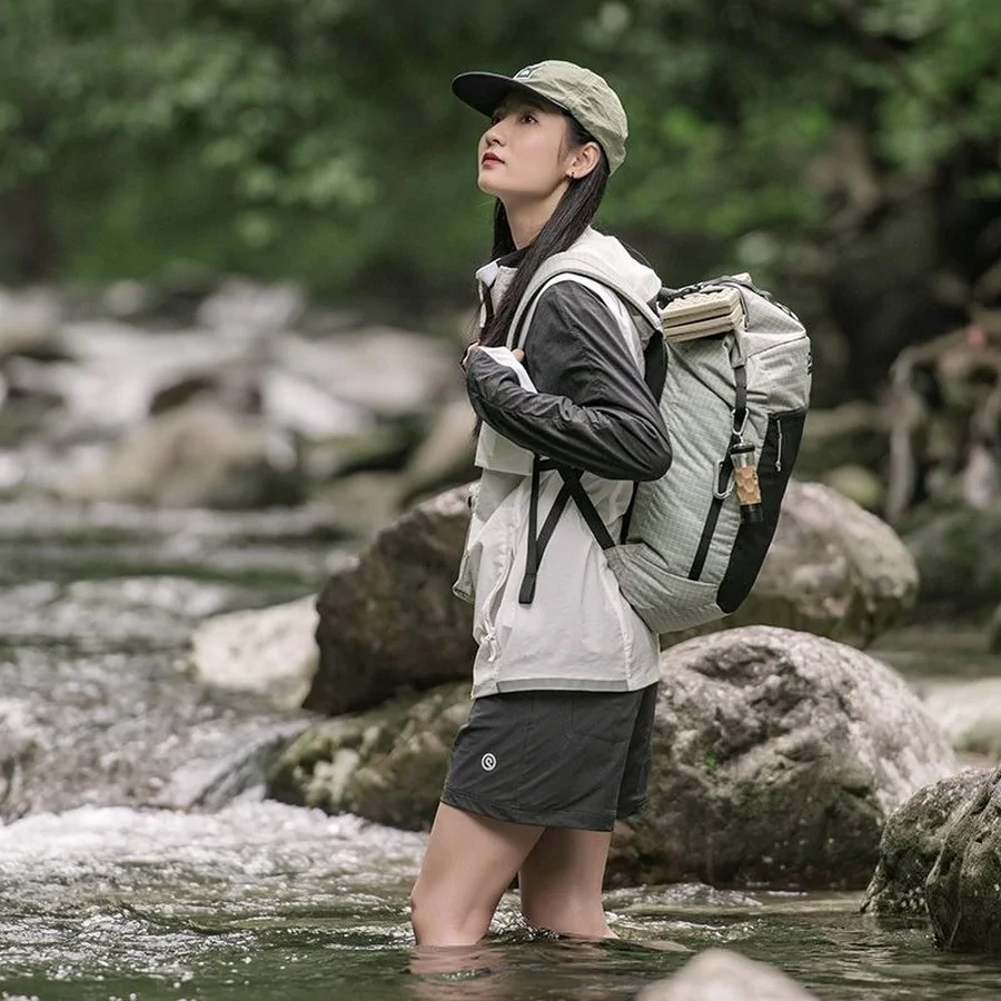 Рюкзак туристичний NH20BB206 Naturehike 6927595772775, 20 л, світло-сірий