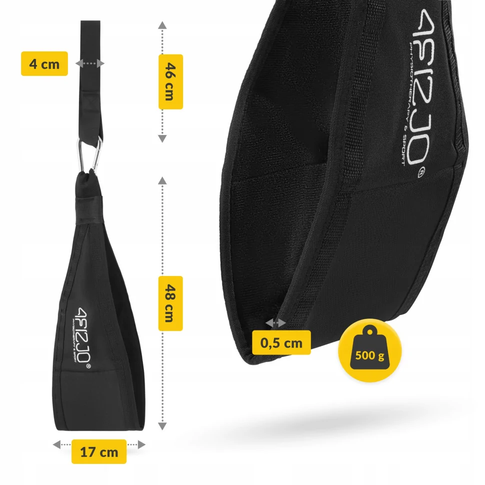 Петли подвесные AB Sling Straps 4FIZJO P-5905973402309 черный