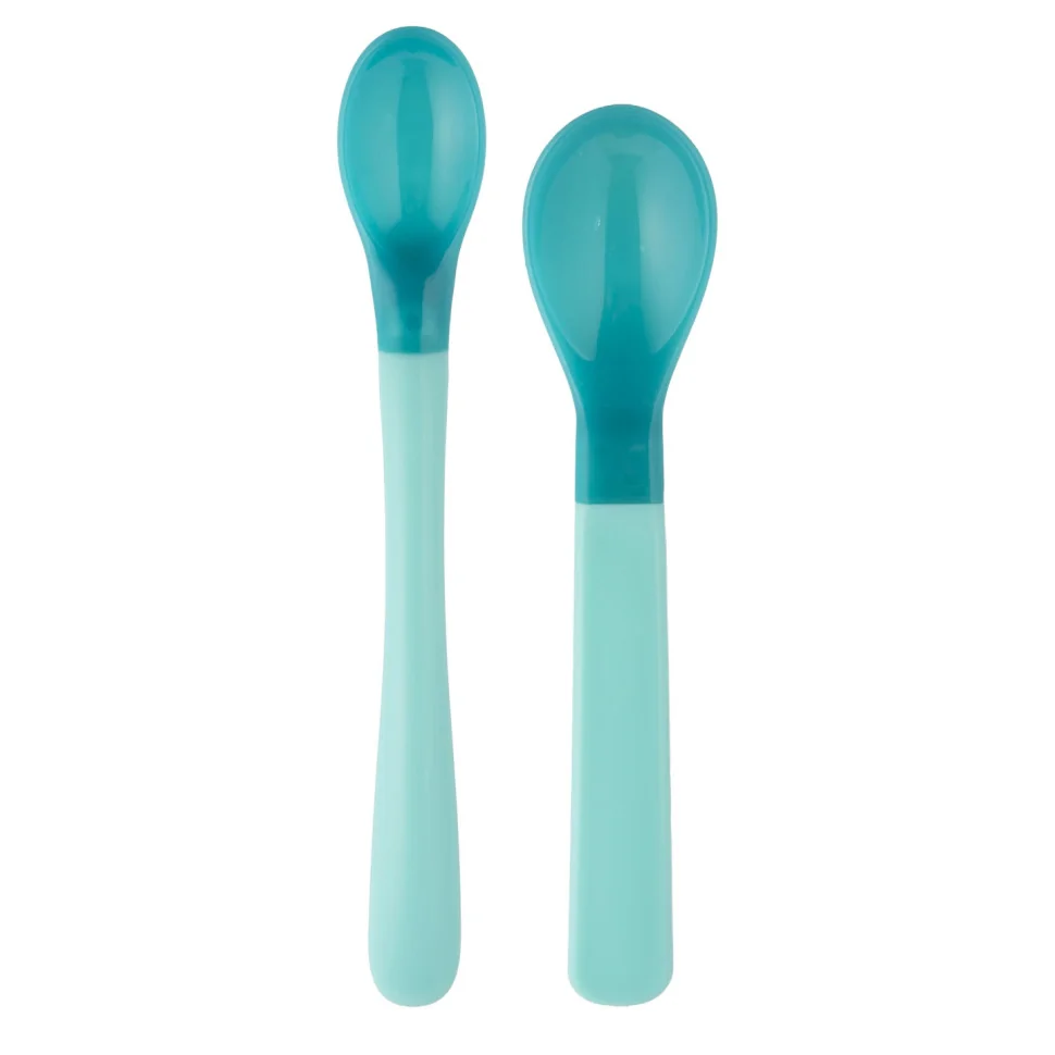 Детские ложечки для кормления Canpol babies 9/581_tur меняют цвет, бирюзовые
