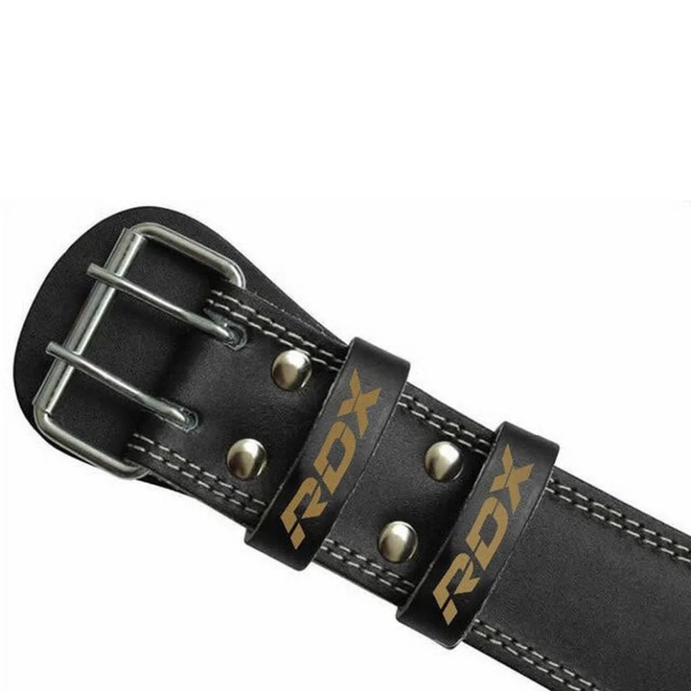 Пояс для важкої атлетики 6 RDX Inc Limited WBS-6RB-L, шкіряний, Black Gold, L