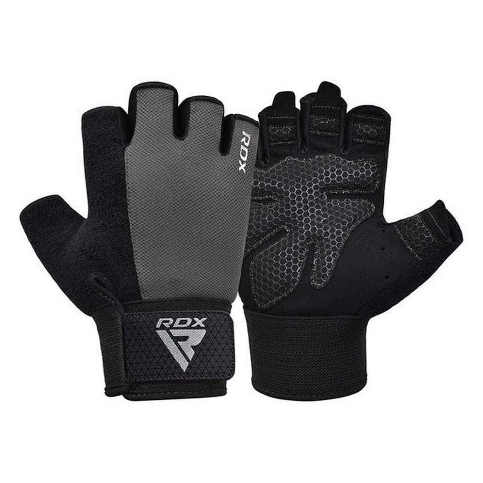 Рукавички для фітнесу W1 Half RDX Inc Limited WGA-W1HG-L+ Gray, L