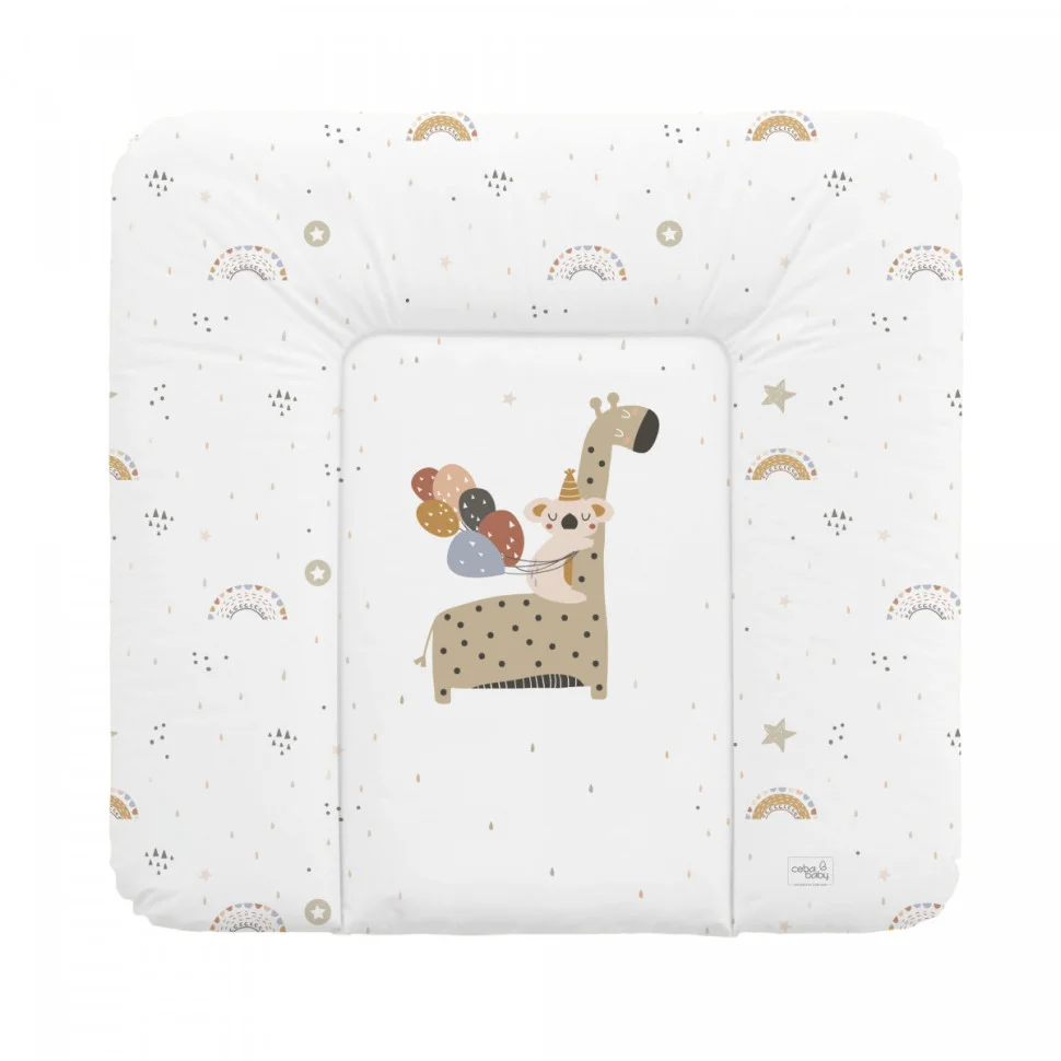 Пеленальний матрац Giraffe Cebababy W-144-000-637 Retro Autumn, 75x72 см