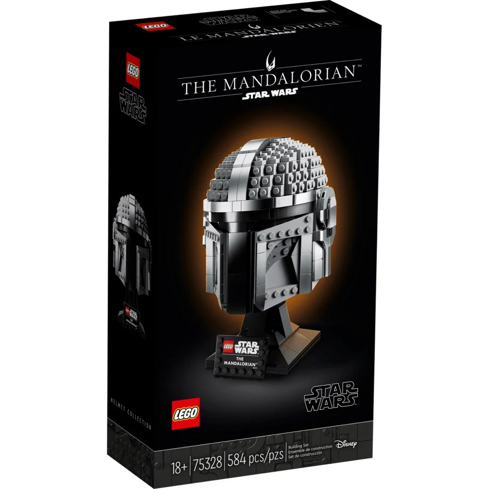 Конструктор LEGO Star Wars Шолом Мандалоріанця 75328