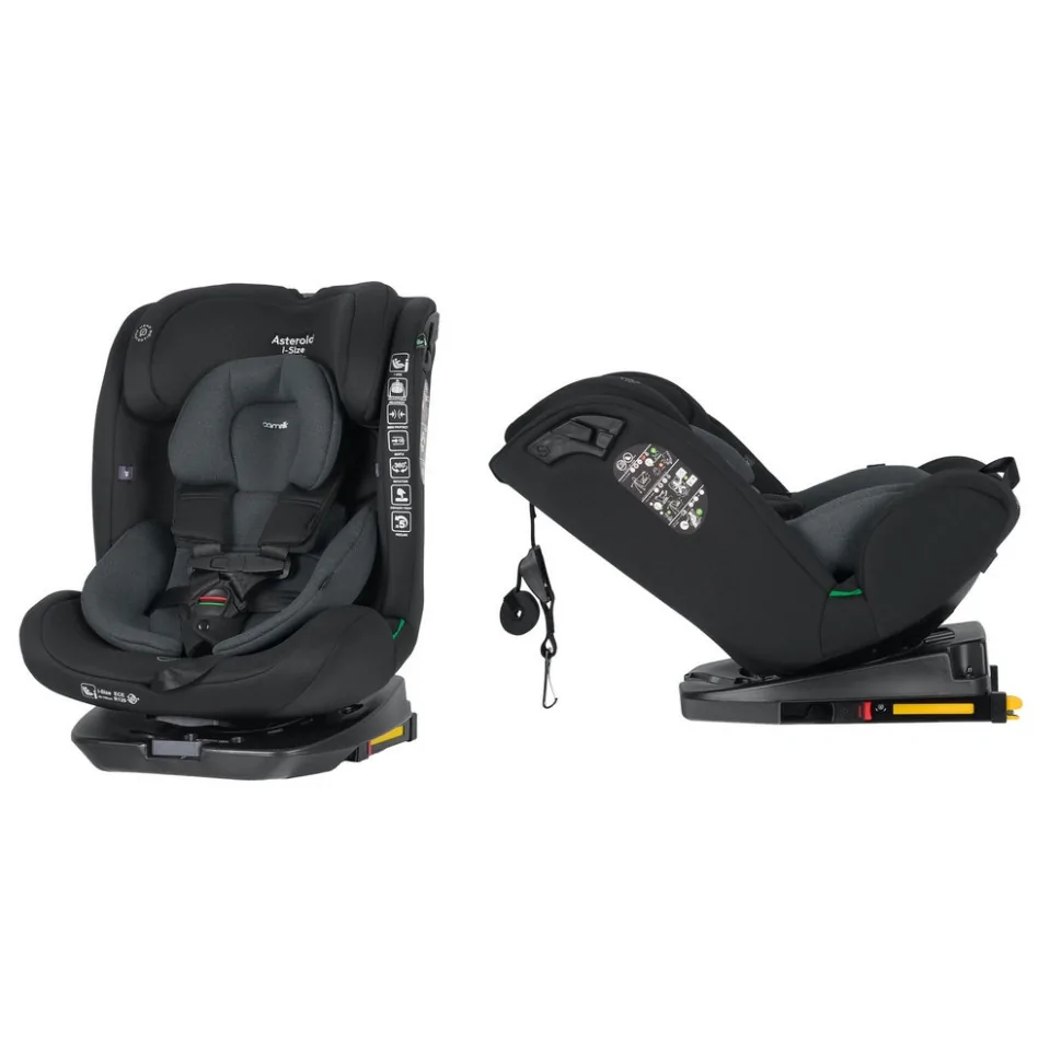 Дитяче автокрісло Asteroid Carrello CRL-17001 Magnet Gray 40-150 см, Isofix