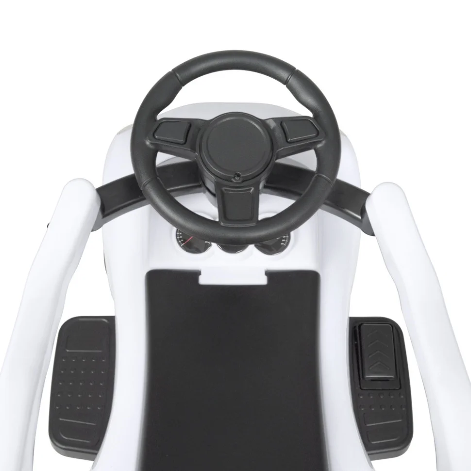 Каталка-толокар Bambi Racer M 4579-1 Білий музичний