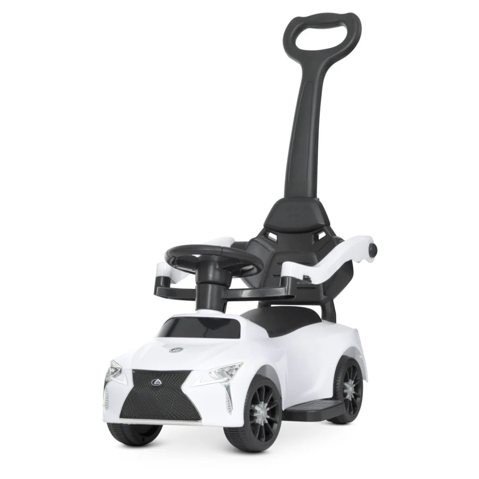 Каталка-толокар Bambi Racer M 4579-1 Білий музичний