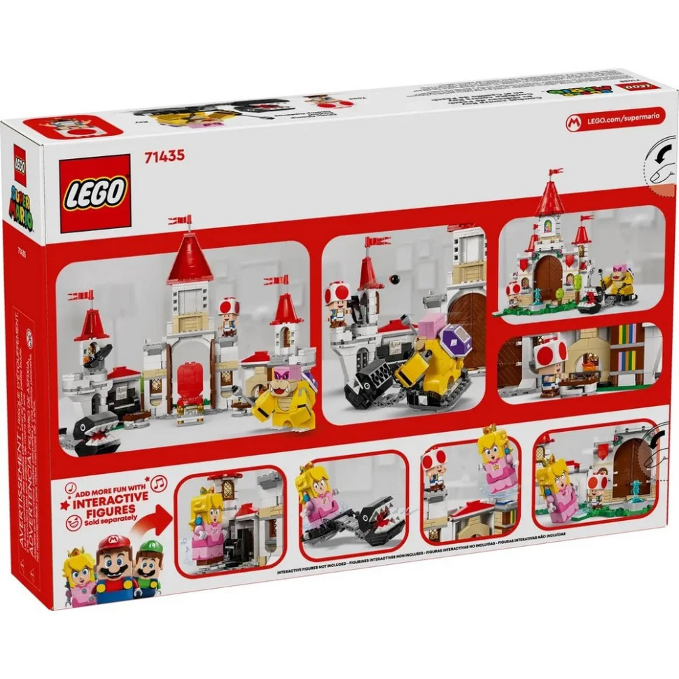 Конструктор Super Mario Битва з Роєм біля замку Піч LEGO 71435, 738 деталей