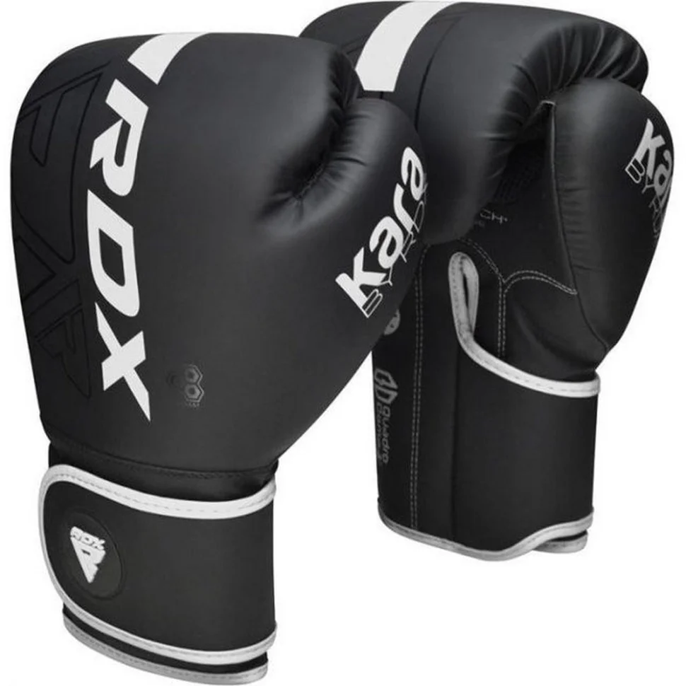 Боксерские перчатки F6 Kara Matte RDX Inc Limited BGR-F6MW-12OZ, White 12 унций (капа в комплекте)
