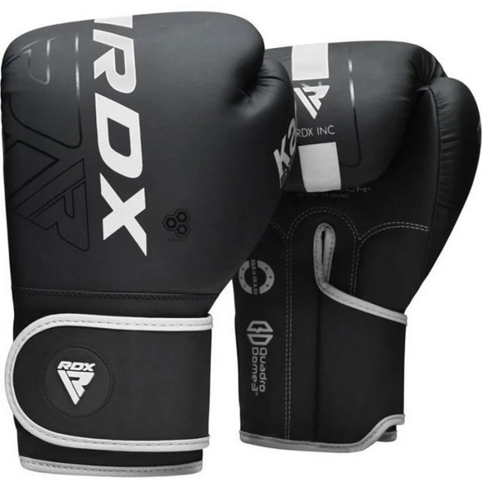 Боксерские перчатки F6 Kara Matte RDX Inc Limited BGR-F6MW-12OZ, White 12 унций (капа в комплекте)