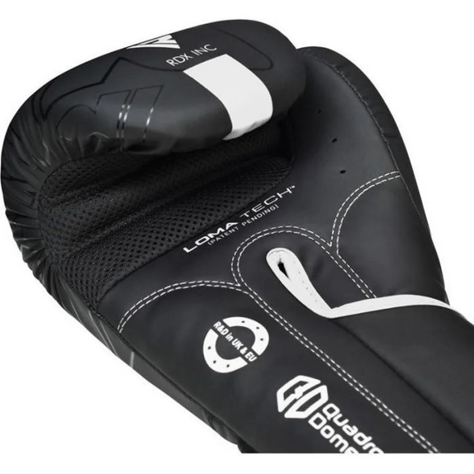 Боксерские перчатки F6 Kara Matte RDX Inc Limited BGR-F6MW-12OZ, White 12 унций (капа в комплекте)