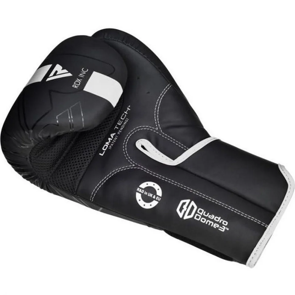 Боксерские перчатки F6 Kara Matte RDX Inc Limited BGR-F6MW-12OZ, White 12 унций (капа в комплекте)