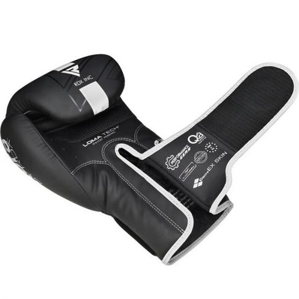 Боксерские перчатки F6 Kara Matte RDX Inc Limited BGR-F6MW-12OZ, White 12 унций (капа в комплекте)