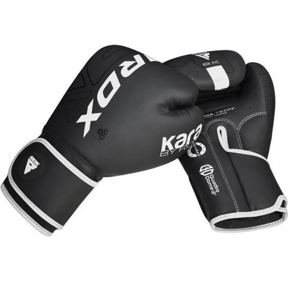 Боксерские перчатки F6 Kara Matte RDX Inc Limited BGR-F6MW-12OZ, White 12 унций (капа в комплекте)