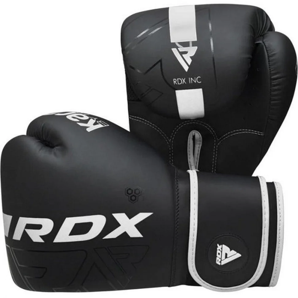 Боксерские перчатки F6 Kara Matte RDX Inc Limited BGR-F6MW-12OZ, White 12 унций (капа в комплекте)