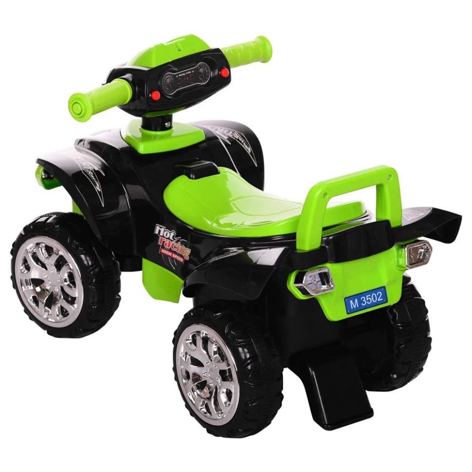Каталка-толокар Bambi M 3502-2-5 Зелений музичний