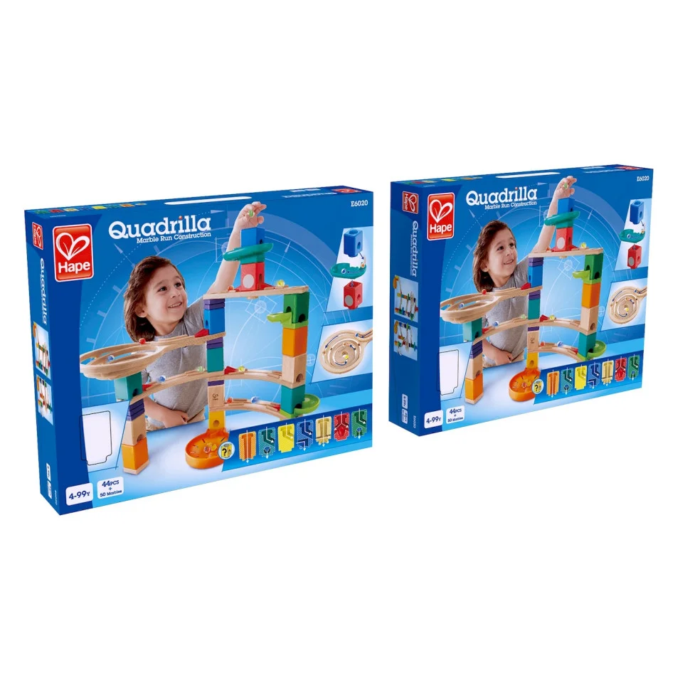 Конструктор-лабиринт Quadrilla Клиффхэнгер Hape E6020, 94 детали