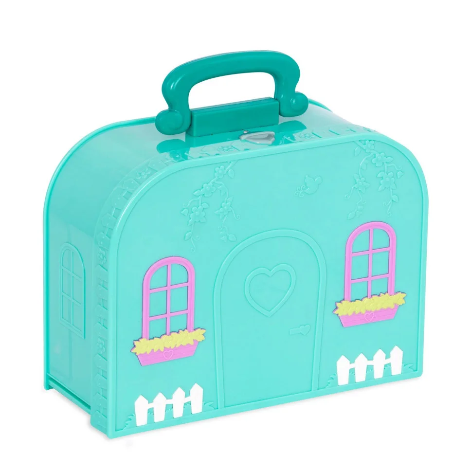 Игровой набор Li'l Woodzeez Кейс голубой (Гостиная) с аксессуарами WZ6599Z