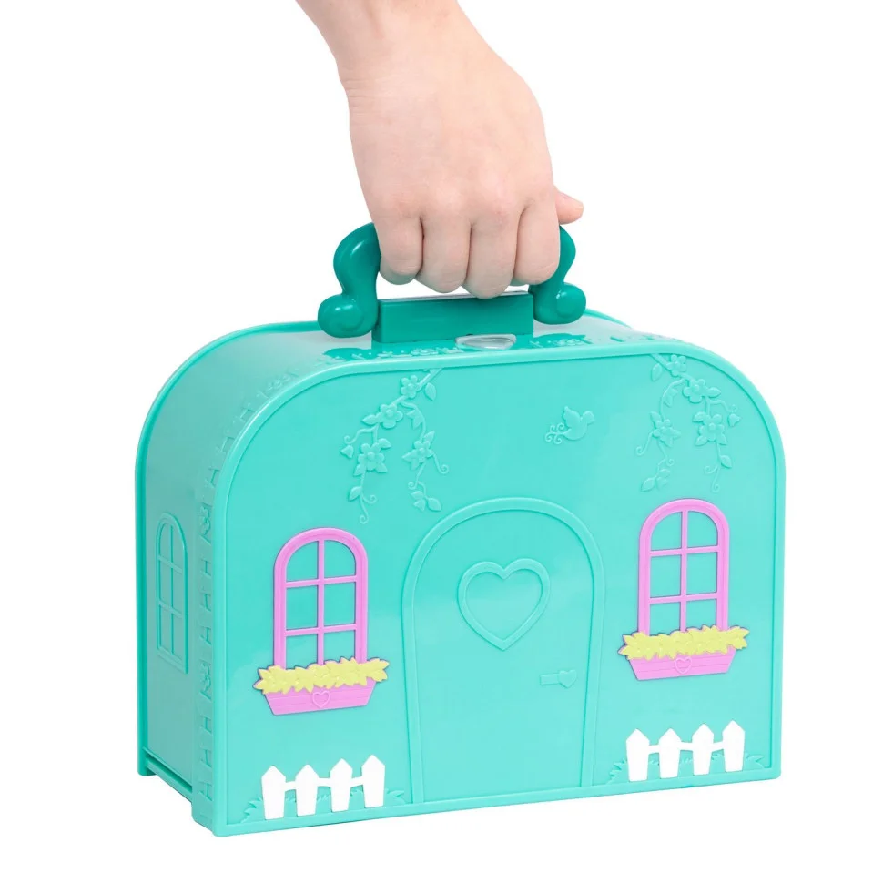 Игровой набор Li'l Woodzeez Кейс голубой (Гостиная) с аксессуарами WZ6599Z