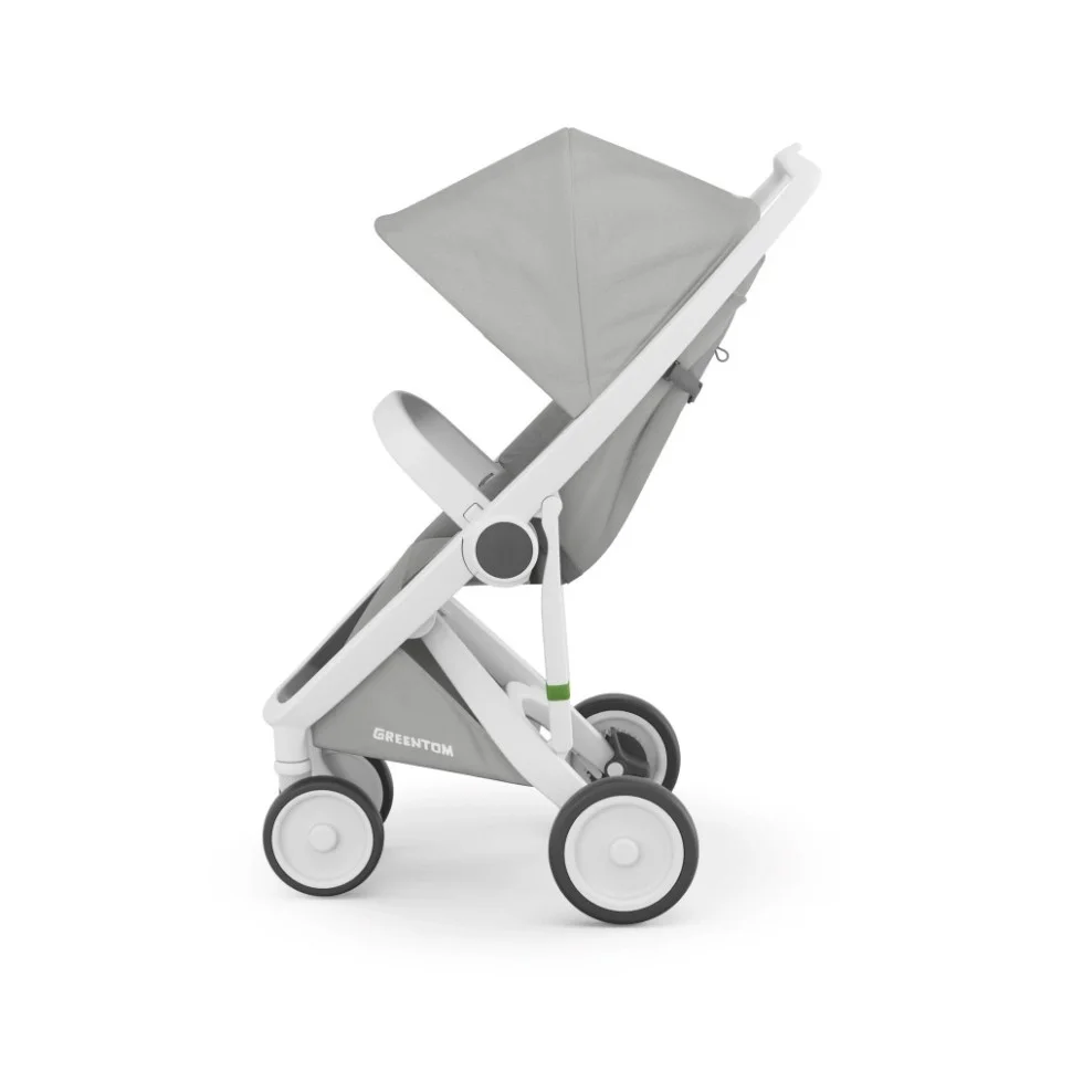 Прогулянкова коляска Classic Greentom 8718858972302 Grey-White
