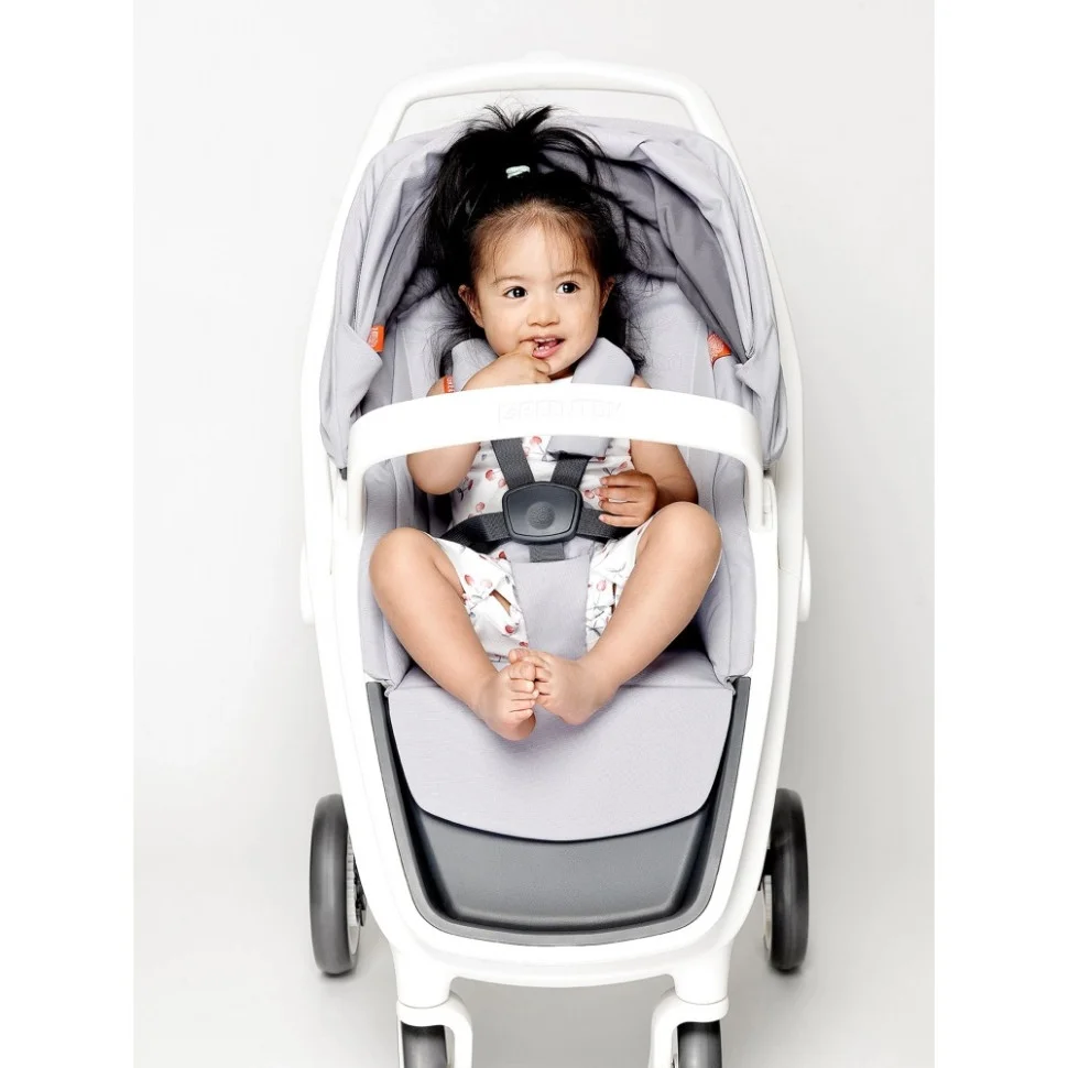 Прогулянкова коляска Classic Greentom 8718858972302 Grey-White
