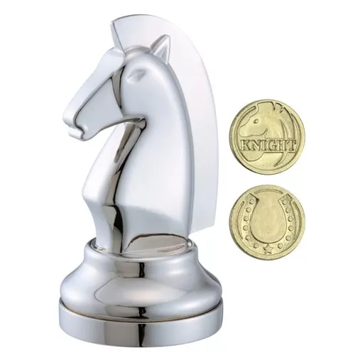 Головоломка Cast Chess Knight silver Шаховий Кінь Cast Puzzle 473683