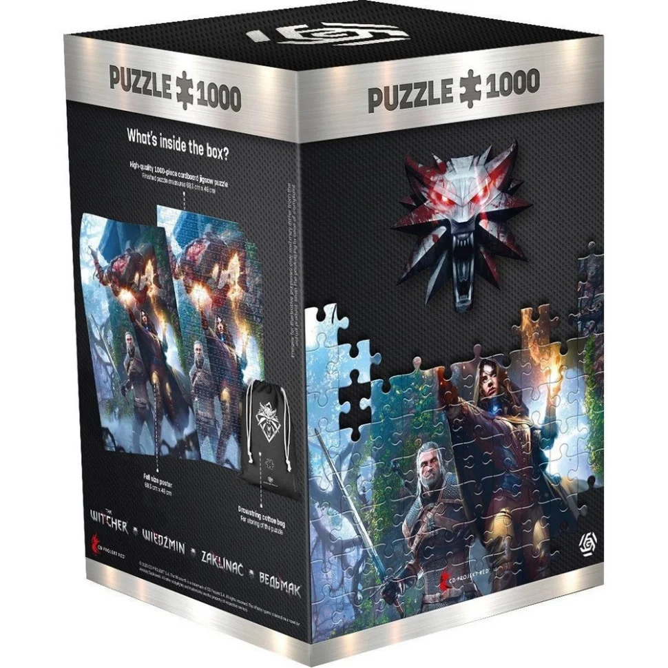 Пазл класичний Witcher: Yennefer puzzles GoodLoot 5908305231943, 1000 елементів