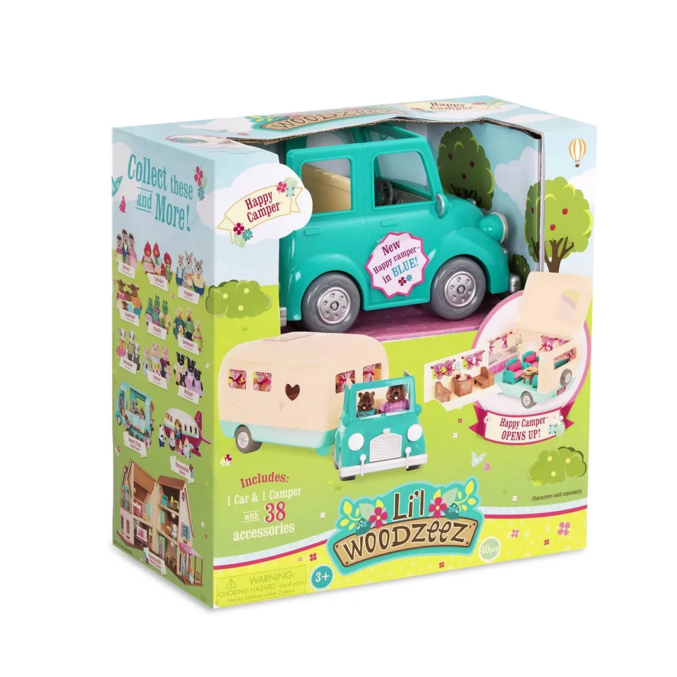 Игровой набор Li'l Woodzeez Кемпер голубой 6486Z