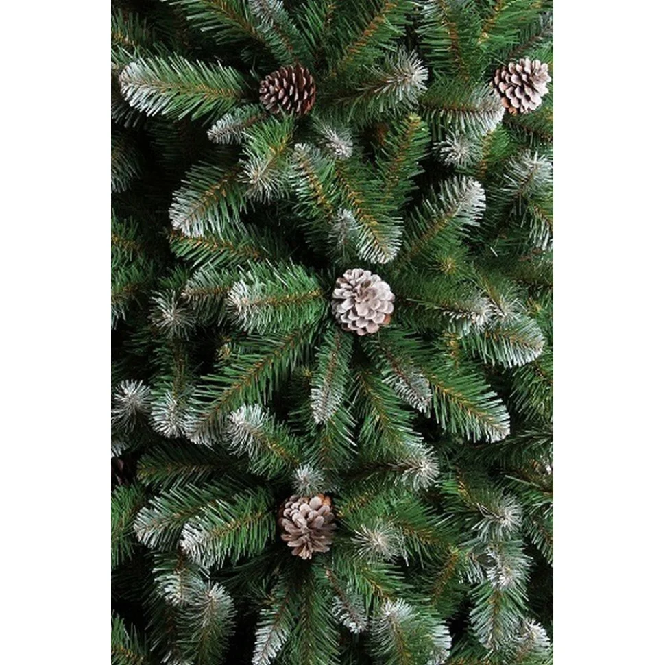 Ялина Empress Triumph Tree 8712799298224, 90 см, зелена, з ефектом покриття інеєм і шишками