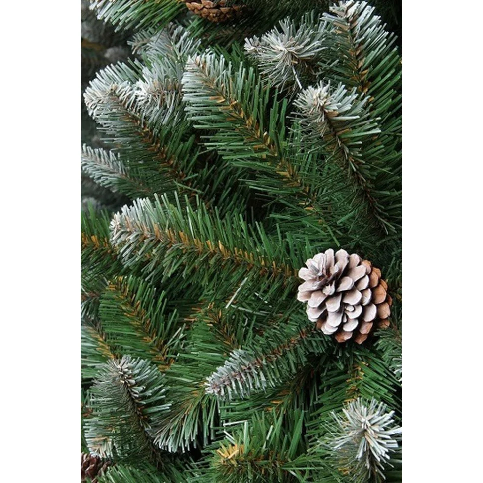 Ялина Empress Triumph Tree 8712799298224, 90 см, зелена, з ефектом покриття інеєм і шишками