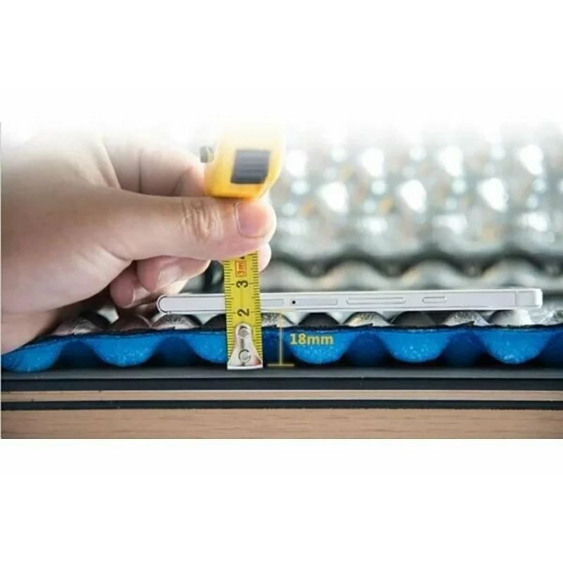 Коврик складной IXPE NH19QD008 Naturehike 6827595738108, алюминиевая пленка, 18 мм, голубой
