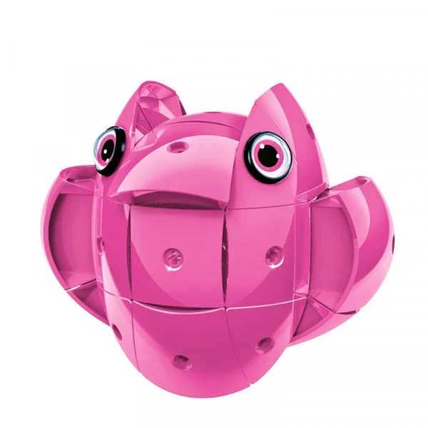 Geomag KOR Pantone Pink | Магнітний конструктор Геомаг Кор рожевий PF.800.674.00