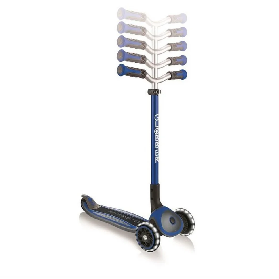 Самокат дитячий MASTER LIGHTS GLOBBER 662-100-2 синій, колеса з підсвічуванням