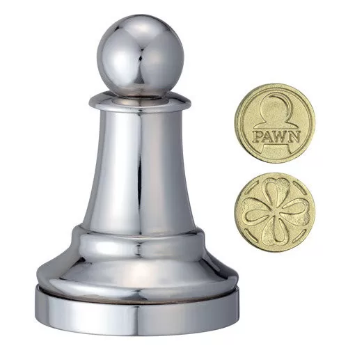 Головоломка Cast Chess Pawn silver Шаховий Пішак Cast Puzzle 473681