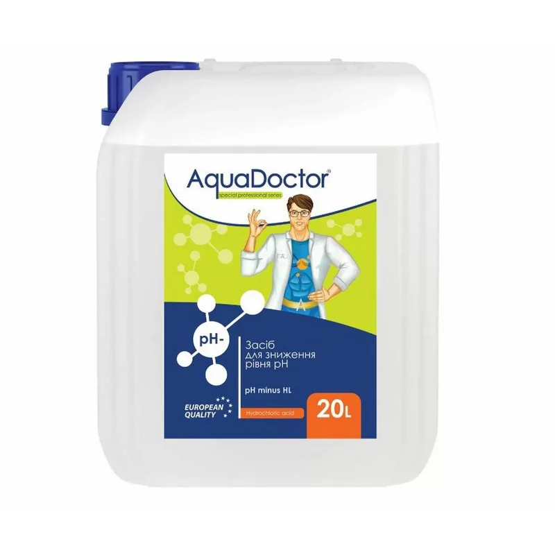 Средство для снижения уровня pH Minus HL AquaDoctor 19513AD 20 л (соляная 14%)
