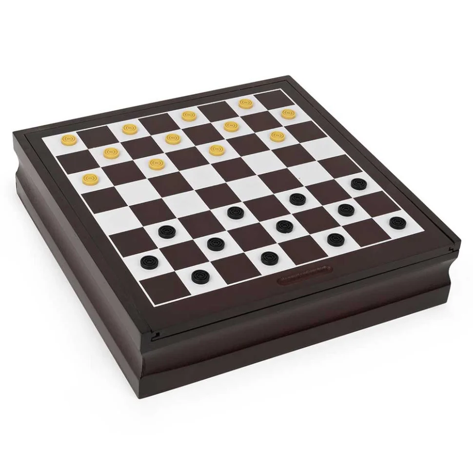 Набор из 10 классических игр Spin Master SM98376/6065366 в деревянной коробке