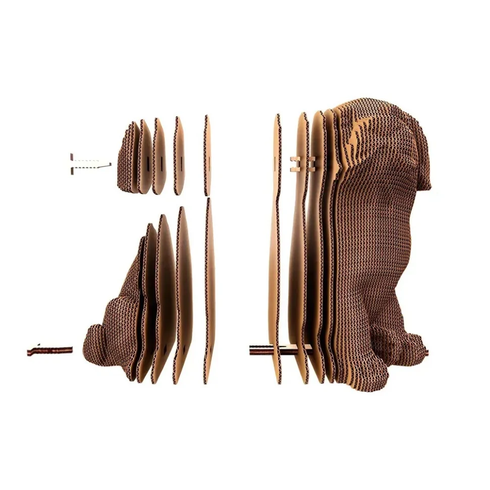 Картонный конструктор 3D Puzzle 