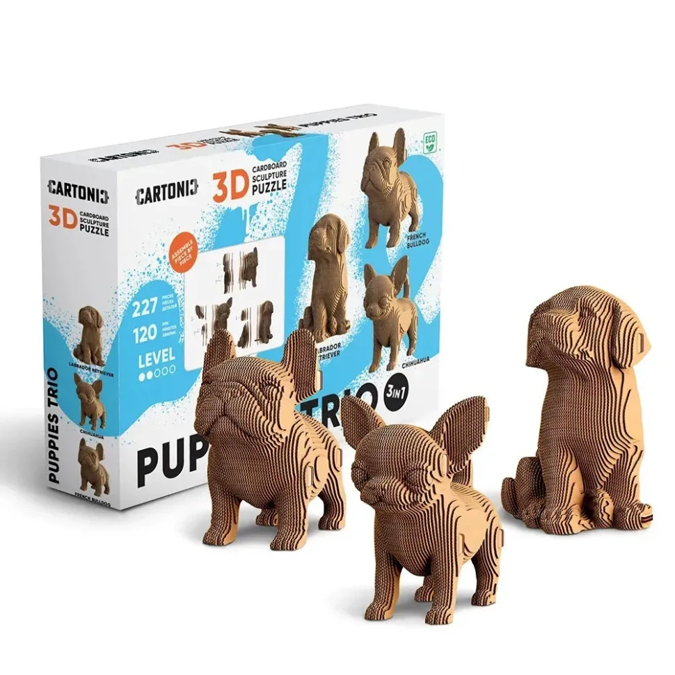 Картонный конструктор 3D Puzzle 