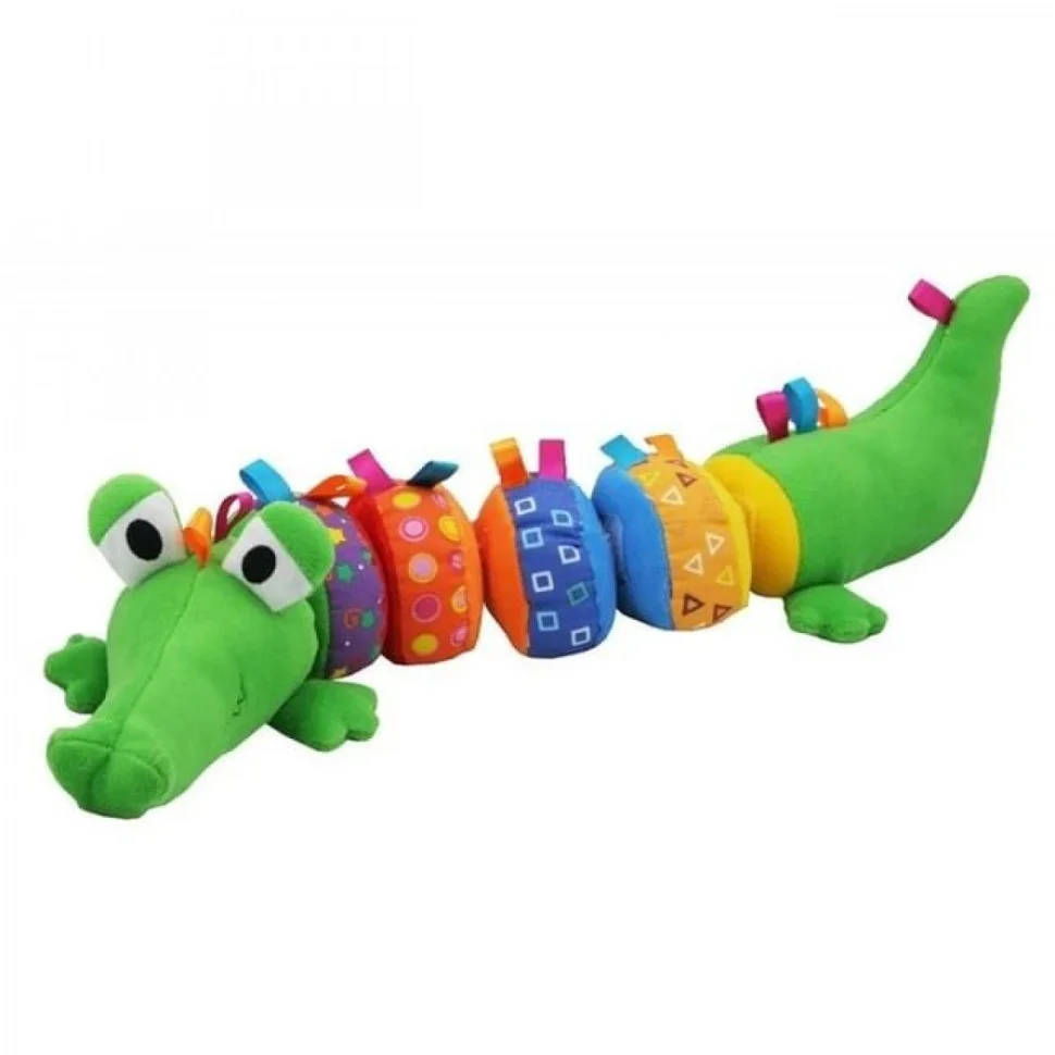 М'яка дитяча іграшка Крокодил Baby Mix PL-8273-50 зелений м'яка іграшка