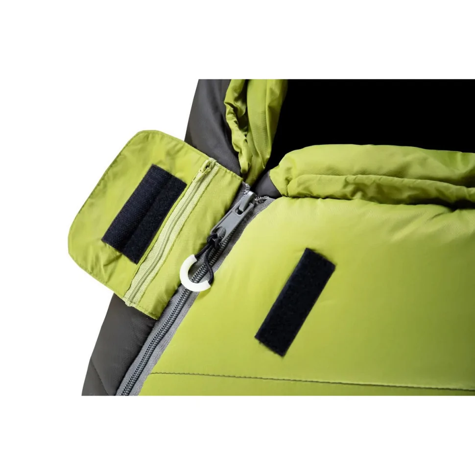 Спальный мешок Fjord Regular Tramp UTRS-094R-R, кокон правый, green/grey